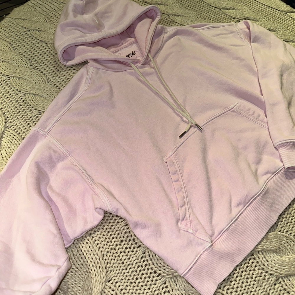 Aerie light pink Hoodie Sweater oversized - Picture 2 of 5